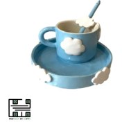 تصویر ست چایخوری سرامیکی ابر 