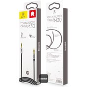 تصویر کابل AUX باسئوس مدل Yiven M30 طول ۱.۵ متر 