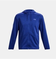 تصویر کاپشن ورزشی آبی مردانه Swacket UA Essential 1378824-400 اورجینال Under Armour 