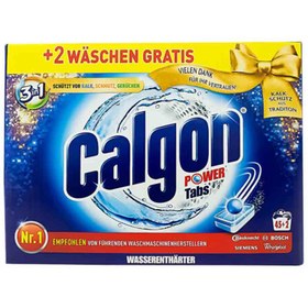 تصویر قرص آلمانی جرم گیر ماشین لباسشویی کالگون Calgon قدرت جرم زدایی بالا 