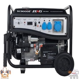 تصویر موتور برق 8 کیلو وات بنزینی سنسی مدل SC9000E موتور برق بنزینی 8 کیلو وات سنسی SC9000E