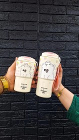 تصویر تراول ماگ سیتارایوری ۳۶۰ میل مدل پاپی تک حالته 