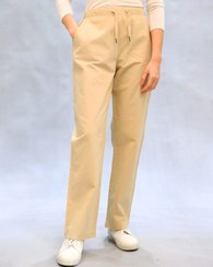 تصویر شلوار زنانه برند فارینا مدلبگ لینن - سورمه ای Linen wide-leg pants