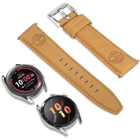 تصویر بند ساعت چرمی یونیورسال لاکاندون برای همه افراد - 20 میلی‌متر برند timberland Lacandon Unisex Universal Leather Watch Strap 20 mm - TDOUL0000101