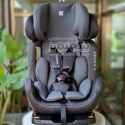 تصویر صندلی ماشین کودک کیکابو KIKKA BOO مدل 4safe رنگ خاکستری تیره کد 31002070050 