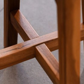 تصویر چهارپایه چوبی کاوه 