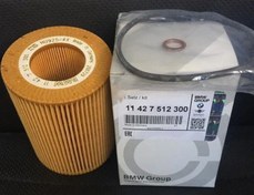 تصویر فیلتر روغن بی ام و ٦ سیلندر وارداتی 520i E60 2005-2008 کد BMW 11-42-7-512-300 