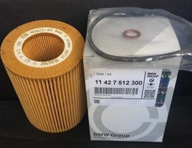 تصویر فیلتر روغن بی ام و ٦ سیلندر وارداتی 520i E60 2005-2008 کد BMW 11-42-7-512-300 