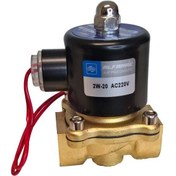 تصویر شیر برقی 2/2 آلفامک مدل 2W-20-NC سایز 3/4 اینچ 