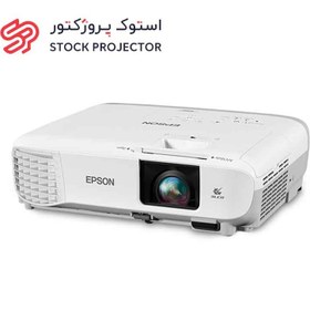 تصویر ویدئو پروژکتور استوک اپسون Epson Powerlite 109W Epson PowerLite 109W WXGA 3LCD Projector