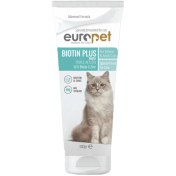 تصویر خمیر پوست و مو گربه (biotin plus) یوروپت وزن 100 گرم Europet Biotin Plus For Cat