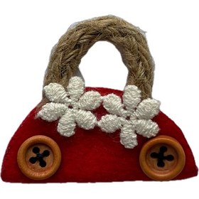 تصویر تکه دوزی طرح کیف دستی 