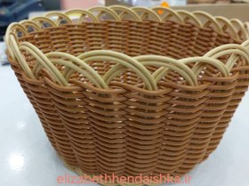 تصویر سبد حصیری 