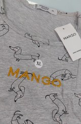 تصویر تیشرت نخی زنانه منگو طرح دار - ایکس لارج XL / ۱۵۵۰۰۰ T-shirt Mango