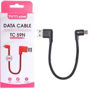 تصویر کابل شارژ اندروید مینی TSCO مدل TC 59N - مشکی 
