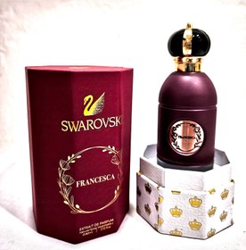 تصویر ادکلن فرانچسکا سواروفسکی زنانه مردانه گرم 80میل FRANCESCA SWAROVSKI