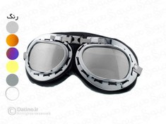 تصویر عینک موتور سواری طرح کلاسیک وسپا 15974 
