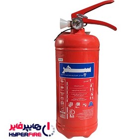 تصویر کپسول آتش نشانی پودر و گاز 2 کیلویی سپهر Sepehr 2 kg powder and gas capsule