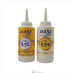 تصویر محلول فر کننده مو دنی وان مدل G حجم 100 میلی لیتر مجموعه 2 عددی 