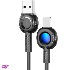 تصویر کابل تبدیل USB به microUSB موکسوم (Moxom) مدل CB-72 طول 1 متر 