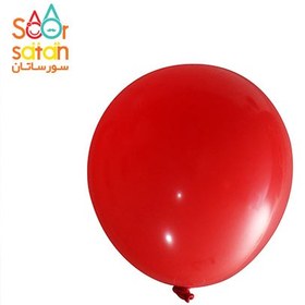تصویر بادکنک لاتکس 6 اینچی قرمز 