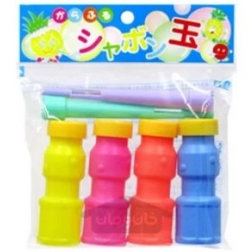 تصویر حباب ساز صابونی رنگارنگ 4 عددی ساخت ژاپن Colorful soap bubbles 4P