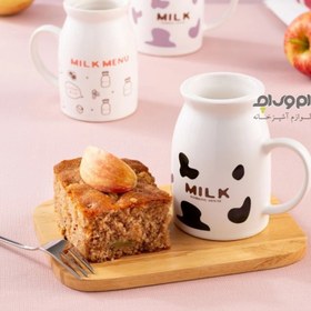 تصویر ماگ سرامیکی طرح پوست گاو - ۲ Cow ceramic mug