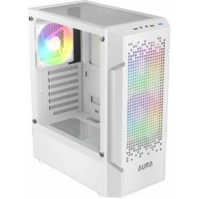 تصویر کیس کامپیوتر گیمدیاس مدل AURA GC7 Gamdias AURA GC7 Mid Tower Case