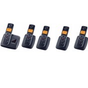 تصویر تلفن بی سیم موتورولا مدل L-705 مجموعه 5 عددی Motorola L-705 cordless phone set of 5