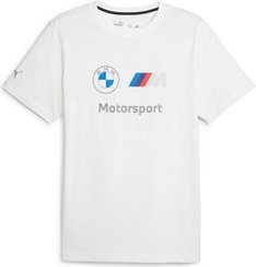 تصویر تی‌شرت کژوال مردانه با لوگوی Ess برند Bmw مدل 62131402 رنگ سفید برند puma Bmw Mms Ess Logo Tee Men's Casual T-Shirt 62131402 White