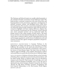 تصویر دانلود کتاب Comparing the Ptolemaic and Seleucid Empires: Integration, Communication, and Resistance 2021 کتاب انگلیسی مقایسه امپراتوری بطلمیوسی و سلوکی: ادغام، ارتباطات و مقاومت 2021