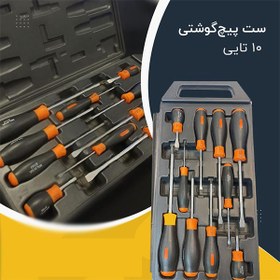 تصویر پیچ گوشتی هالی استار مدل MR-SD10PC-S10 مجموعه 10 عددی 