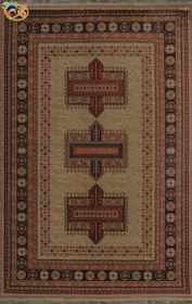 تصویر Afrand machine gabbeh Beige base color, code B/802 