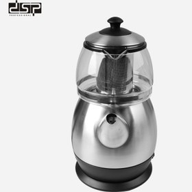 تصویر چای ساز قوری روی کتری دی اس پی 2200w مدل:kk_1145 dsp 2200w model:kk1145