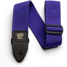 تصویر Ernie Ball Purple Polypro Guitar Strap 