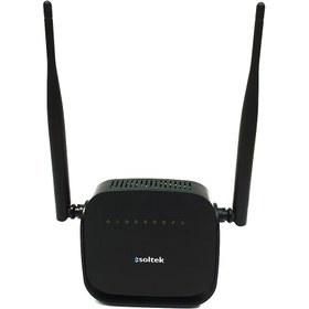 تصویر مودم روتر +ADSL2 سولتک مدل WM305N Soltek WM305N ADSL2 Wireless N300 Modem Router