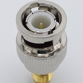 تصویر کانکتور مبدل SMA مادگی به BNC نری مستقیم 