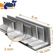 تصویر نبشی 3*30*30 شکفته 6 متری کارخانه 