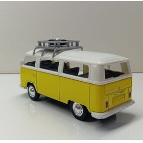 تصویر مدل خودرو مینی بوس 1:40 VOLKSWAGEN VAN SAMBA فلزی اورجینال Maisto 