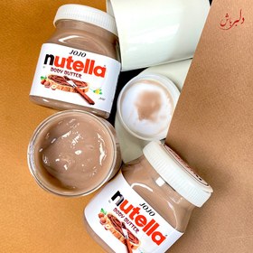 تصویر کره بدن نوتلا body butter