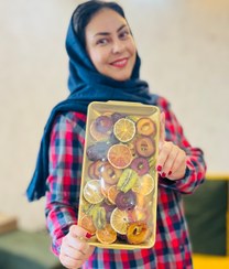 تصویر میوه خشک مخلوط ترش _ پک لوکس - ۲۵۰ گرمی Sour Mixed Dried Fruits – Luxury Pack