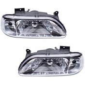 تصویر چراغ جلو پراید ۱۳۱ مدل JT123 مناسب چپ و راست 