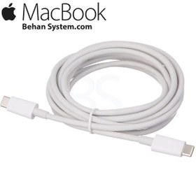 تصویر کابل شارژر دو متری Apple MacBook Air A1932 USB-C 