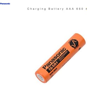 تصویر باتری شارژی تلفن پاناسونیک 650 mAh 