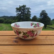 تصویر کاسه آبگوشت‌خوری گلسرخی 