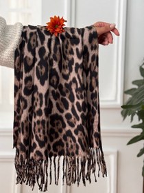 تصویر شال موهر پلنگی O 20649 