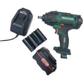 تصویر بکس شارژی PASSK 20-Li A1 پارکساید (استوک) PARKSIDE CORDLESS VEHICLE IMPACT WRENCH