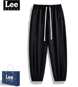 تصویر شلوار اسلش گشاد برند نی لی نا برند lee New Lee Na Brand Loose Fit Sweatpants