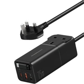 تصویر شارژر رومیزی چندکاره پاورولوژی مدل PWCUQC040 Powerology PWCUQC040 Multi-Port GaN Desktop Power Station