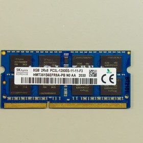 تصویر رم 8 گیگابایت DDR3 لپ تاپ 